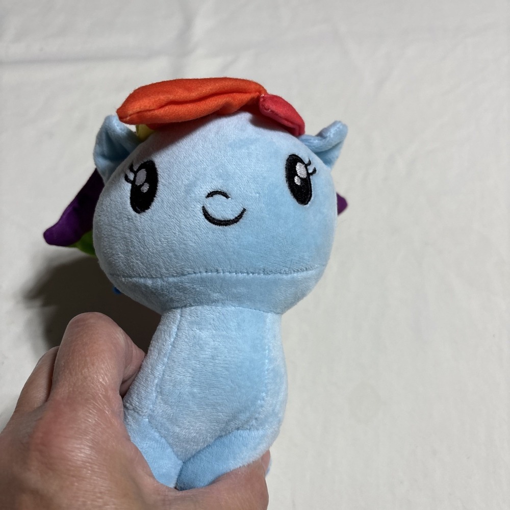 My Little Pony Rainbow Dash Plush 7" Toy Factory 2022 Cutie Mark Crew Hasbro - Picture 8 of 15
